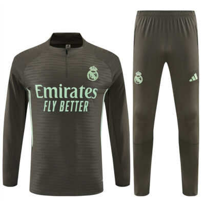 2526 Real Madrid Khaki [Player Edition] AD is on the left and right cuffs