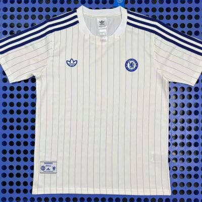 2025 Chelsea Retro T-Shirt White S-4XL