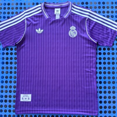 2025 Real Madrid Retro T-Shirt Purple