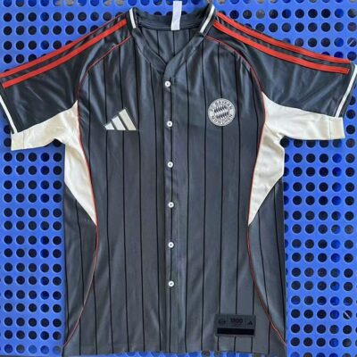 2025 Bayern Munich Baseball Uniform Gray