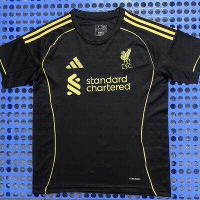 2025 Liverpool Black Training Jersey