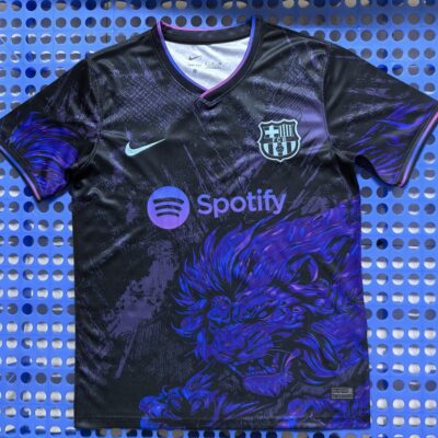 2025 Barcelona Lion Head Black Purple